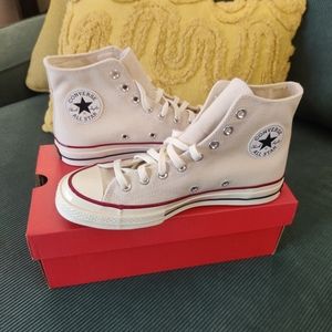 Converse Chuck 70 Unisex High Top Shoe | M 7.5 W 9.5 Cream/Parchment